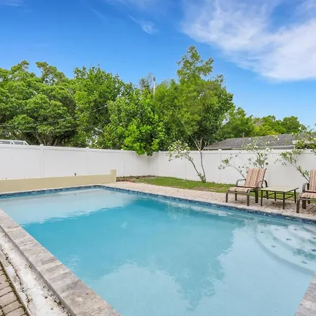 Sandy Retreat Pool Home - Vacation Rental